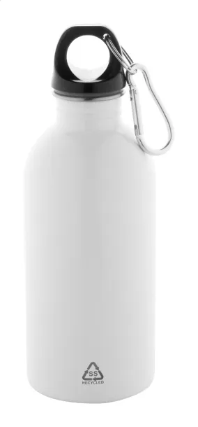 Ressuto recycled stainless steel bottle White