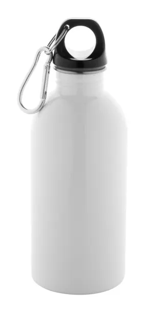 Ressuto recycled stainless steel bottle White