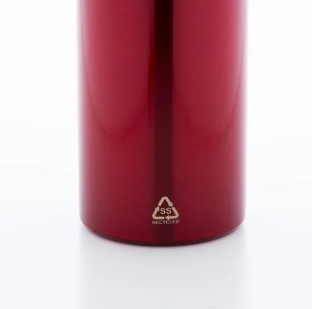 Ressuto recycled stainless steel bottle Red