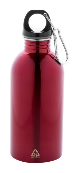 Ressuto recycled stainless steel bottle Red