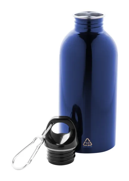 Ressuto recycled stainless steel bottle Blue