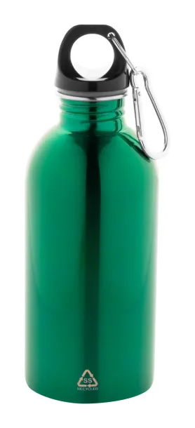 Ressuto recycled stainless steel bottle Green