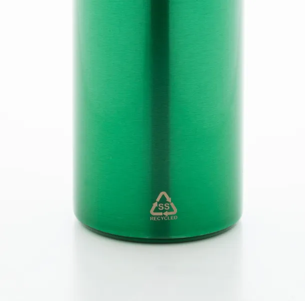 Ressuto recycled stainless steel bottle Green