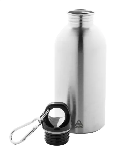 Ressuto recycled stainless steel bottle Silver