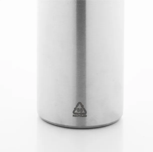 Ressuto recycled stainless steel bottle Silver