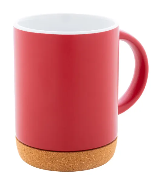 Koberg šalica, 280 ml Crvena Bijela