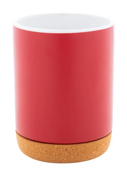 Koberg šalica, 280 ml Crvena Bijela