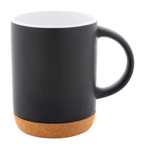 Koberg šalica, 280 ml Crna Bijela
