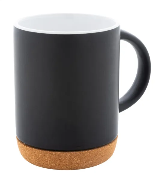 Koberg šalica, 280 ml Crna Bijela
