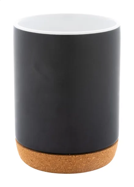 Koberg šalica, 280 ml Crna Bijela