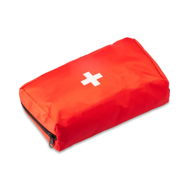 ENTIRE comprehensive first aid kit Red