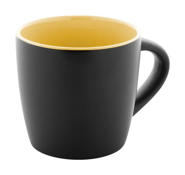 Matara Nera mug Yellow Black