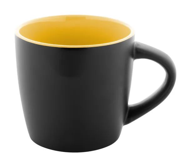 Matara Nera mug Yellow Black