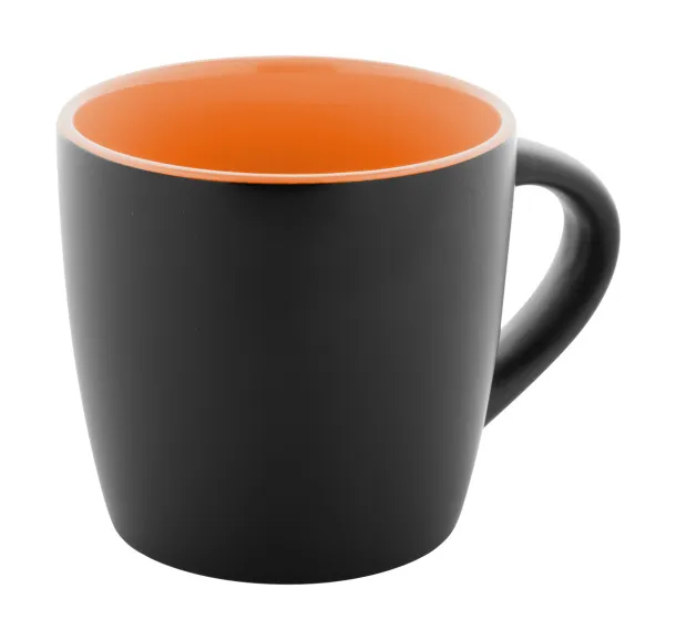 Matara Nera mug Orange Black