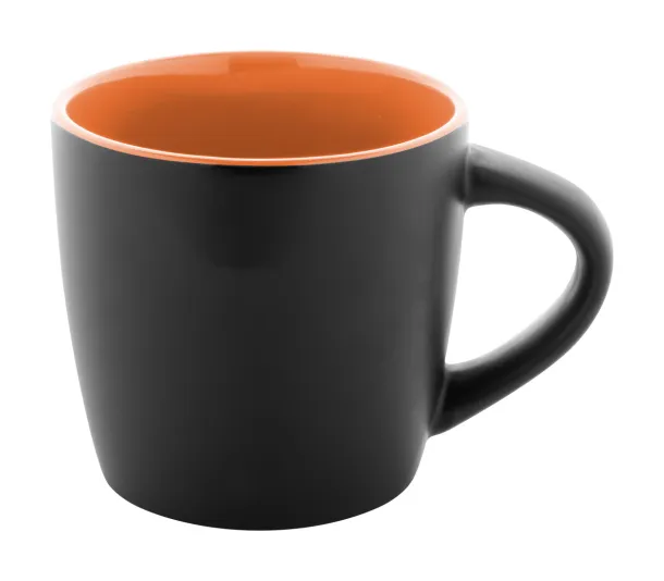 Matara Nera mug Orange Black