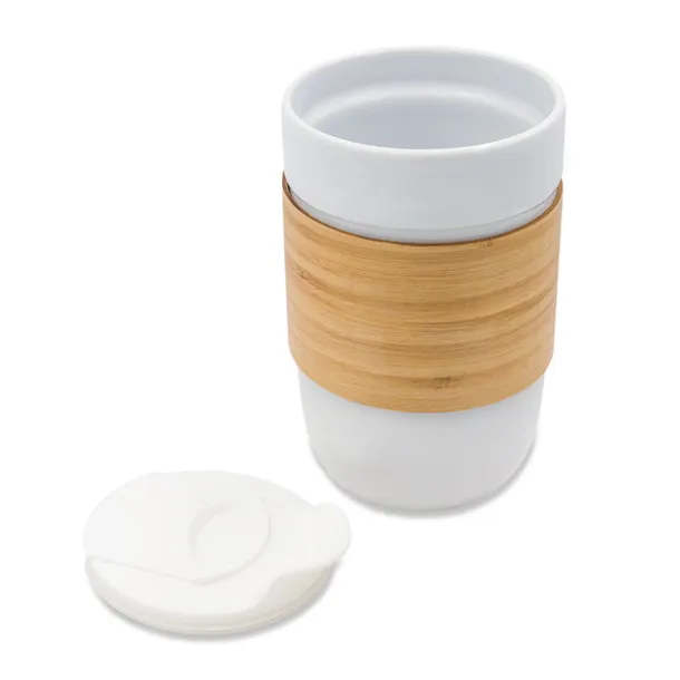 SKIVE ceramic mug 500 ml White