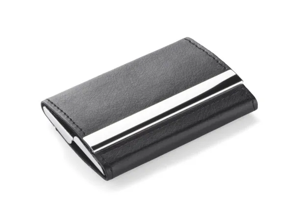 GEMINI Business card holder Black