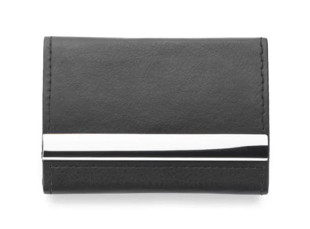 GEMINI Business card holder Black