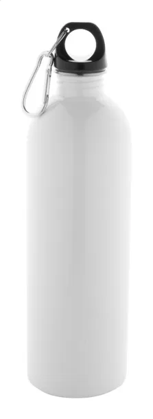 Pressuto XL recycled stainless steel bottle White