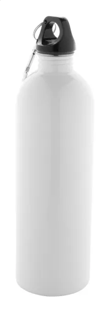 Pressuto XL recycled stainless steel bottle White