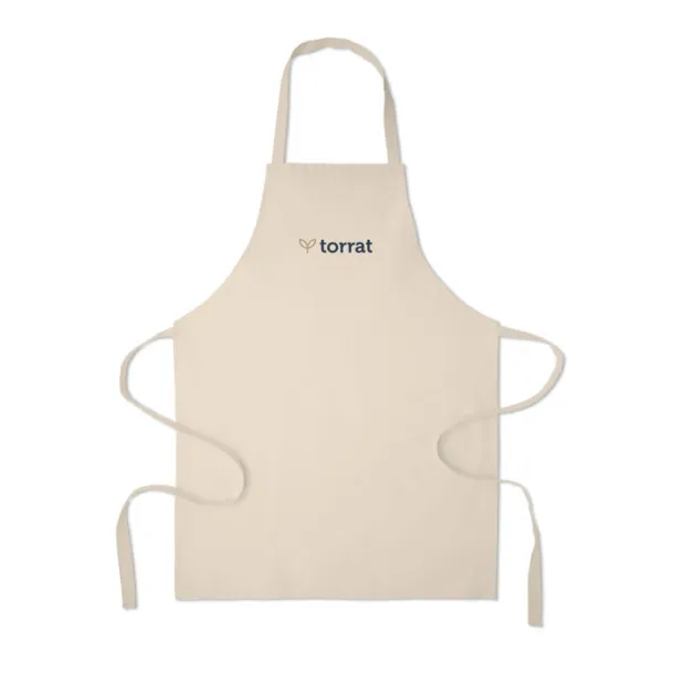 SOUS Recycled cotton apron Beige