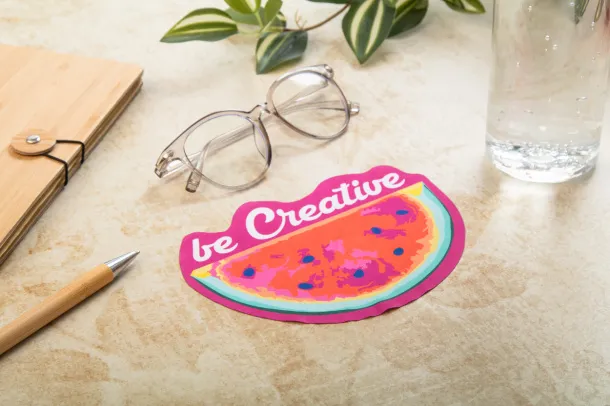 CreaClean RPET custom glasses cloth, house White