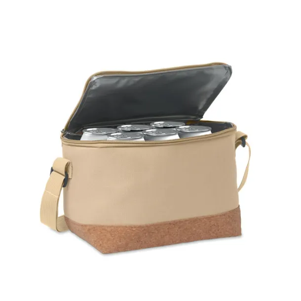 KOELER 600D RPET cooler bag khaki