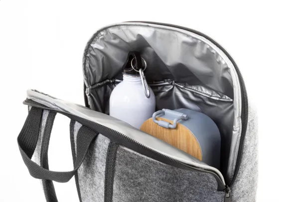 RecoBack RPET cooler backpack Grey