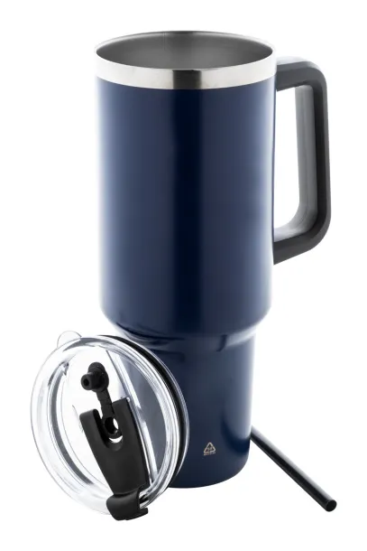 Massimus thermo mug Dark blue