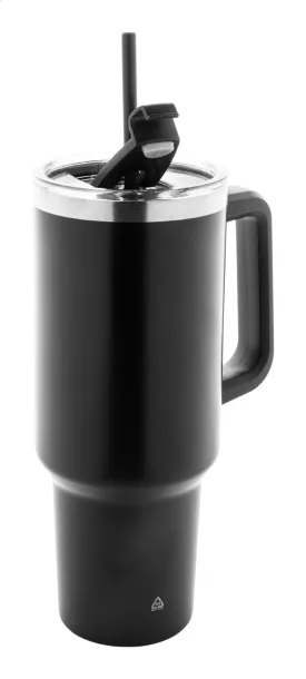 Massimus thermo mug Black