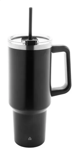 Massimus thermo mug Black