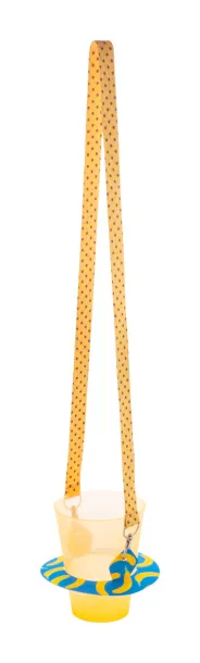 Subyard Party custom cup holder lanyard White