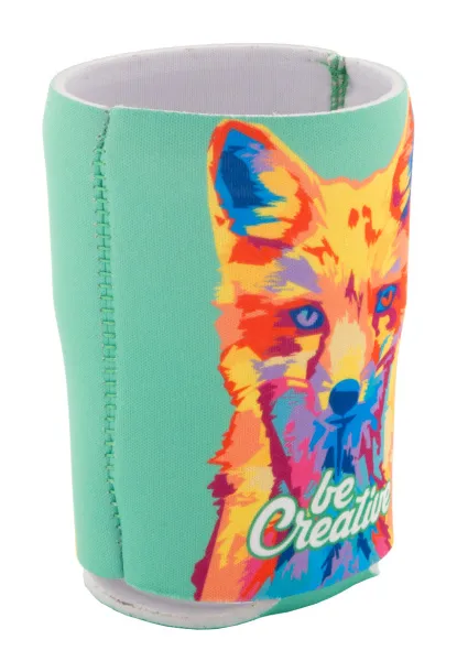 PrintCan RPET personalizirani rashlađivač za limenke Bijela
