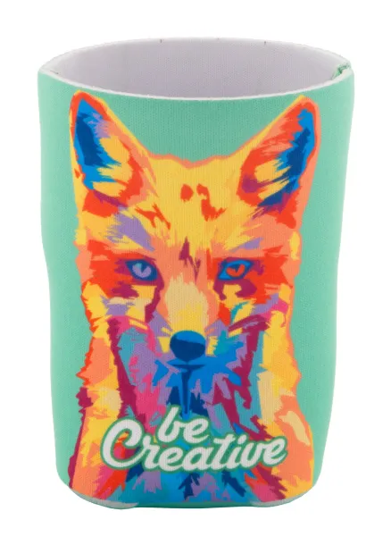 PrintCan RPET personalizirani rashlađivač za limenke Bijela