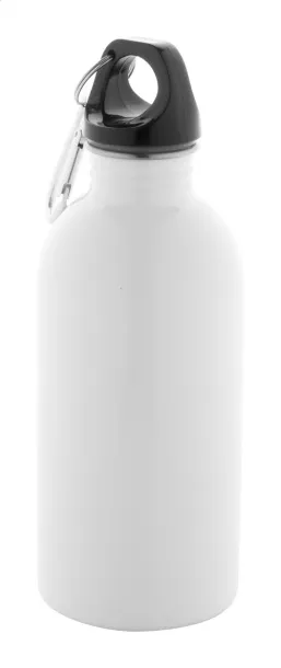 Pressuto recycled stainless steel bottle White