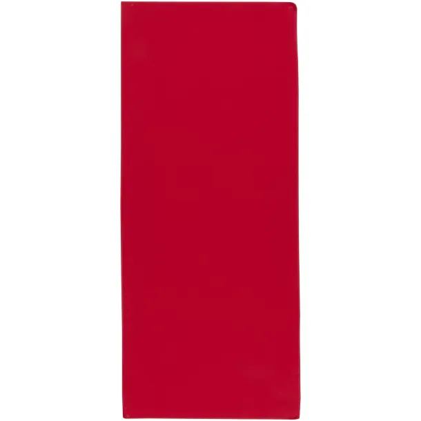 Lucas RPET sportska ručnik, 30x80 cm - 140 g/m² Crvena