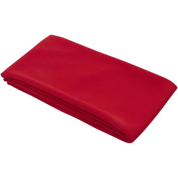 Lucas RPET sport towel 30x80 cm Red