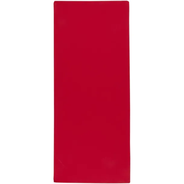 Lucas RPET sportska ručnik, 30x80 cm - 140 g/m² Crvena