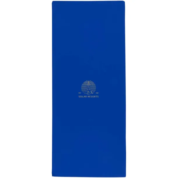 Lucas RPET sportska ručnik, 30x80 cm - 140 g/m² Kraljevski plava