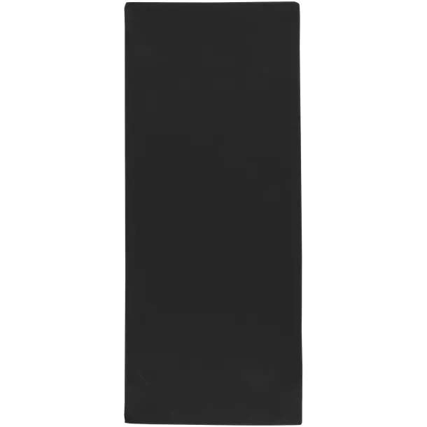 Lucas RPET sportska ručnik, 30x80 cm - 140 g/m² Crna