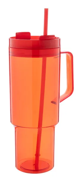 Repetus travel mug Red