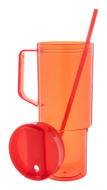 Repetus travel mug Red