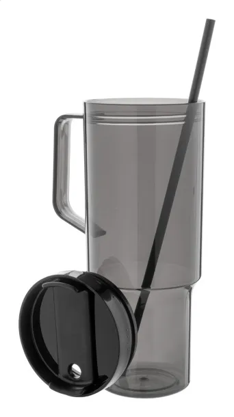 Repetus travel mug Black