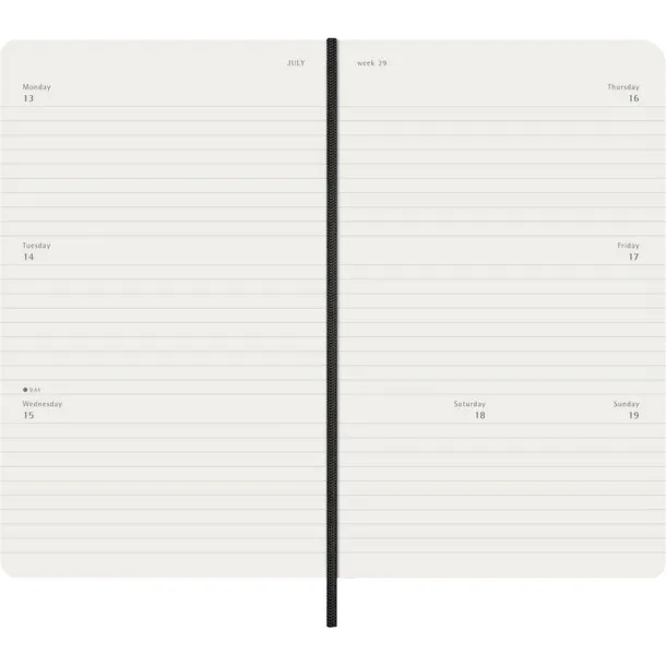  MOLESKINE diary Crna