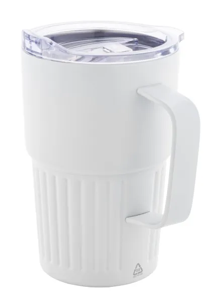 Streaky Grab thermo mug White