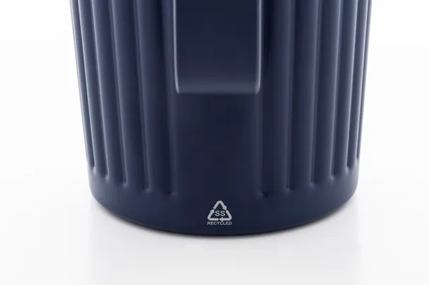 Streaky Grab thermo mug Dark blue