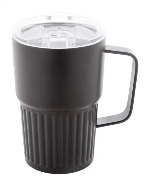 Streaky Grab thermo mug Black