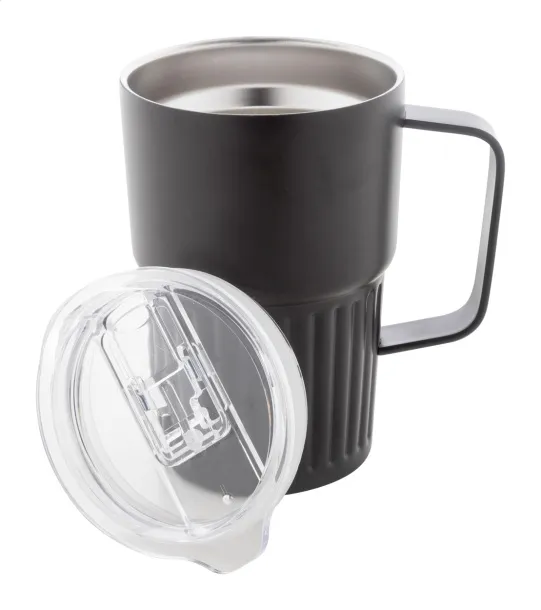 Streaky Grab thermo mug Black