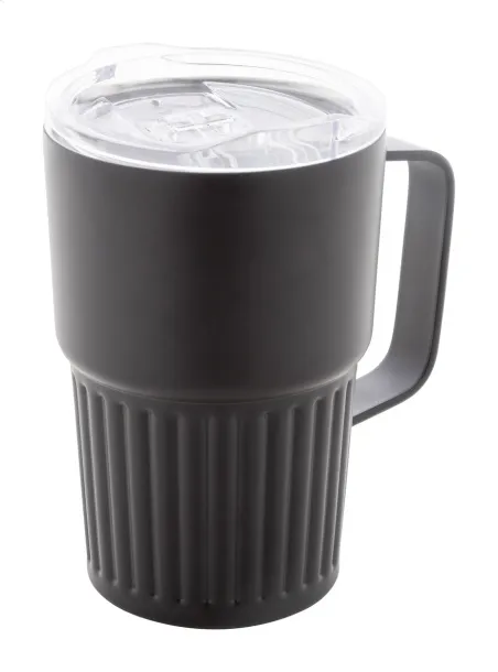 Streaky Grab thermo mug Black