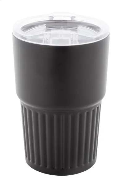 Streaky Grab thermo mug Black